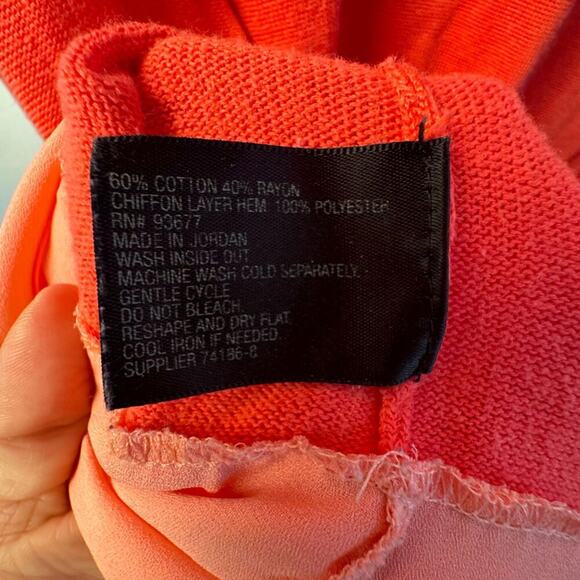 Worthington Two Toned Pink XL Sweater - Picture 6 of 6